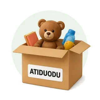 Atiduodu nemokamai – dėžė su atiduodamais daiktais